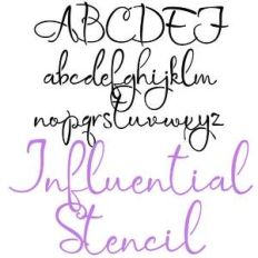 zp inluential stencil