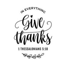 in everything give thanks