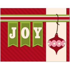 christmas joy card
