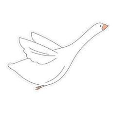 goose in flight