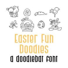 db easter fun doodles