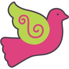 scroll wing dove