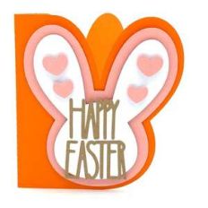 happy easter bunny card