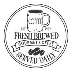 fresh brewed coffee