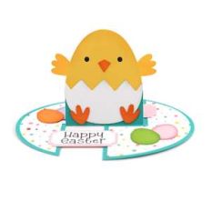 impossible card easter chick