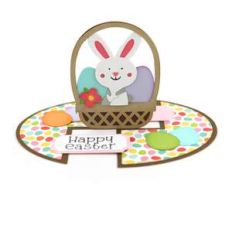 impossible card easter basket