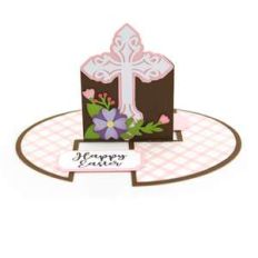 impossible card easter cross