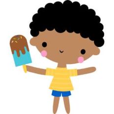 boy with treat