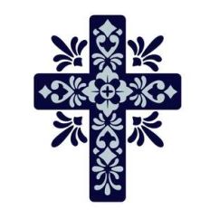 cross with pattern