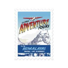 himalayas stamp