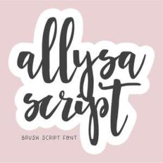 allysa script