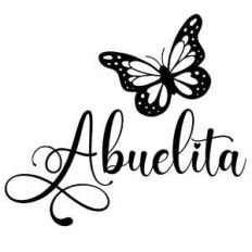 abuelita butterfly word