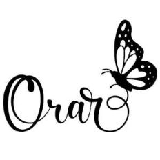 orar butterfly word