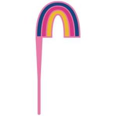 rainbow stir straw