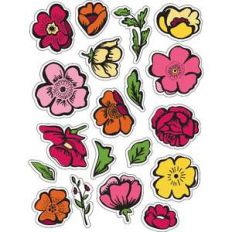 ml flowers perfect stickers
