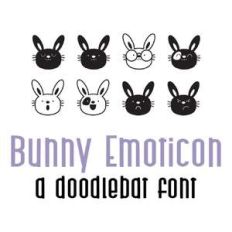 bunny emoticon doodlebat