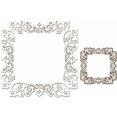 lace edge square part 1