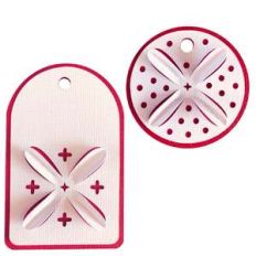 clematis flower gift tags