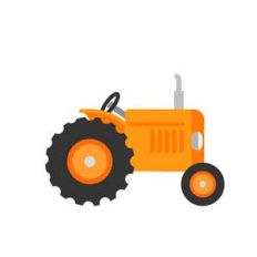 tractor - pumpkin spice