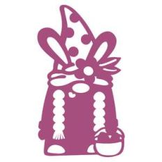 easter girl gnome