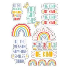 happy rainbow stickers