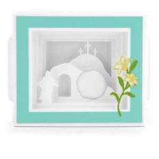 shadow box card easter jesus