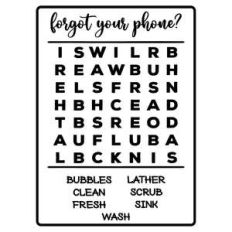 bathroom word search