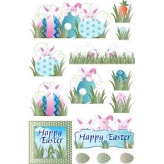 easter bunny planner stickers