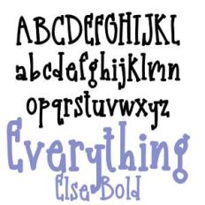 pn everything else bold