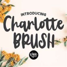 dtc charlotte brush font