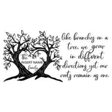 like branches on a tree family