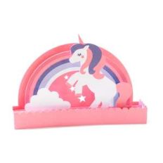 3d unicorn box card