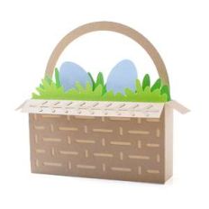 easter basket box card