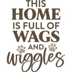 this home is full of wags and wiggles