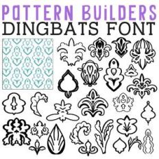 cg pattern builders dingbats