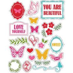ml you are beautiful stickers