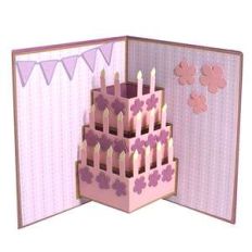 birthday  popup card