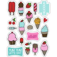 ml yum yum delicious stickers