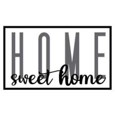 home sweet home sign