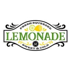 fresh squished lemonade