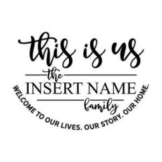 this is us - personalize