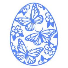 butterfly easter egg