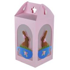 chocolate bunny easter lantern