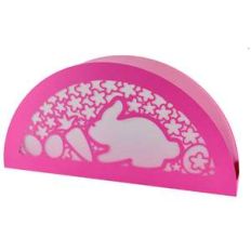 easter bunny rising moon lantern