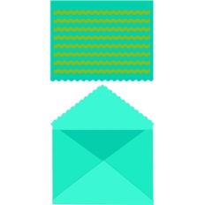 ric-rac card and envelope