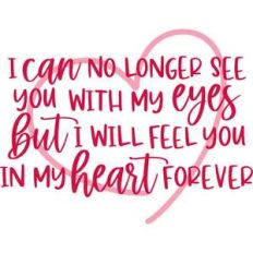 In my heart forever
