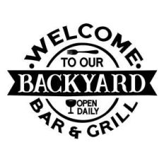 welcome to our backyard