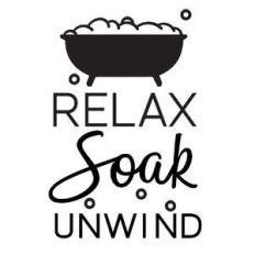 relax soak unwind