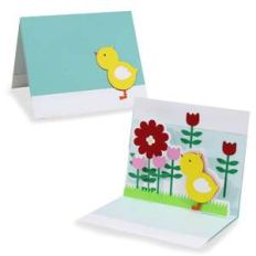 pop up card - chicky chick