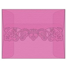 Victorian lace envelope